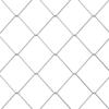 Galvanized Chain Link Fence 2 x 10 m Glass