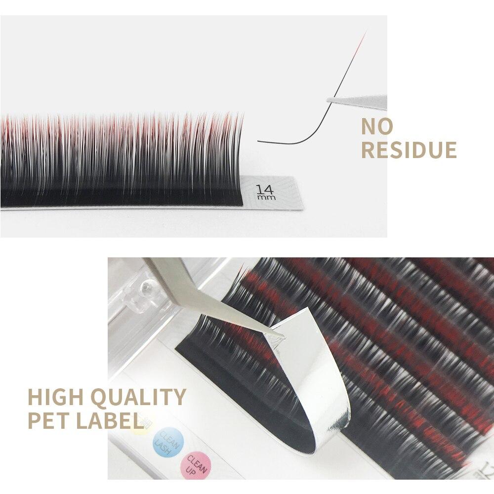 GAHAMACA Градиентное наращивание ресниц Наращивание ресниц Омбре Ресницы 0,07 мм C/D/LCurl 8-14 мм