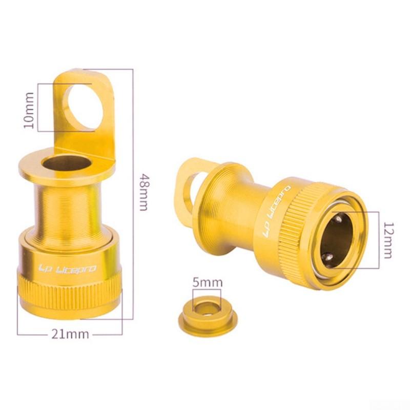 Адаптер для фиксации педали из алюминиевого сплава для складного автомобиля Lp Litepro