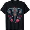 Elephant Art - Animal Zoo Elephant T-Shirt