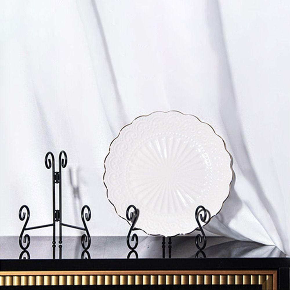 Iron Plate Stands Solid Photo Pedestal Durable Display Stand  Home Decoration