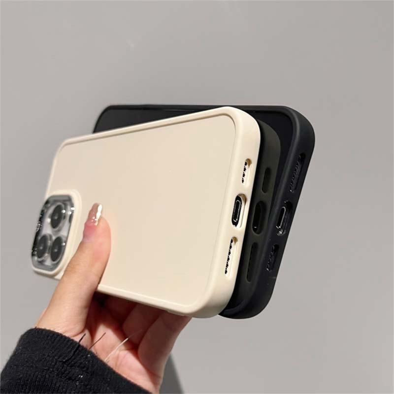 Роскошный мягкий силиконовый чехол для телефона iPhone 11 12 13 14 15 Pro Max Plus X Xs Max XR противоударный чехол-бампер