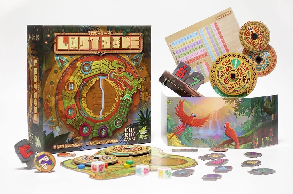 JELLYJELLYGAMES Lost Code Player Competitive Board Game Mystery 2~4