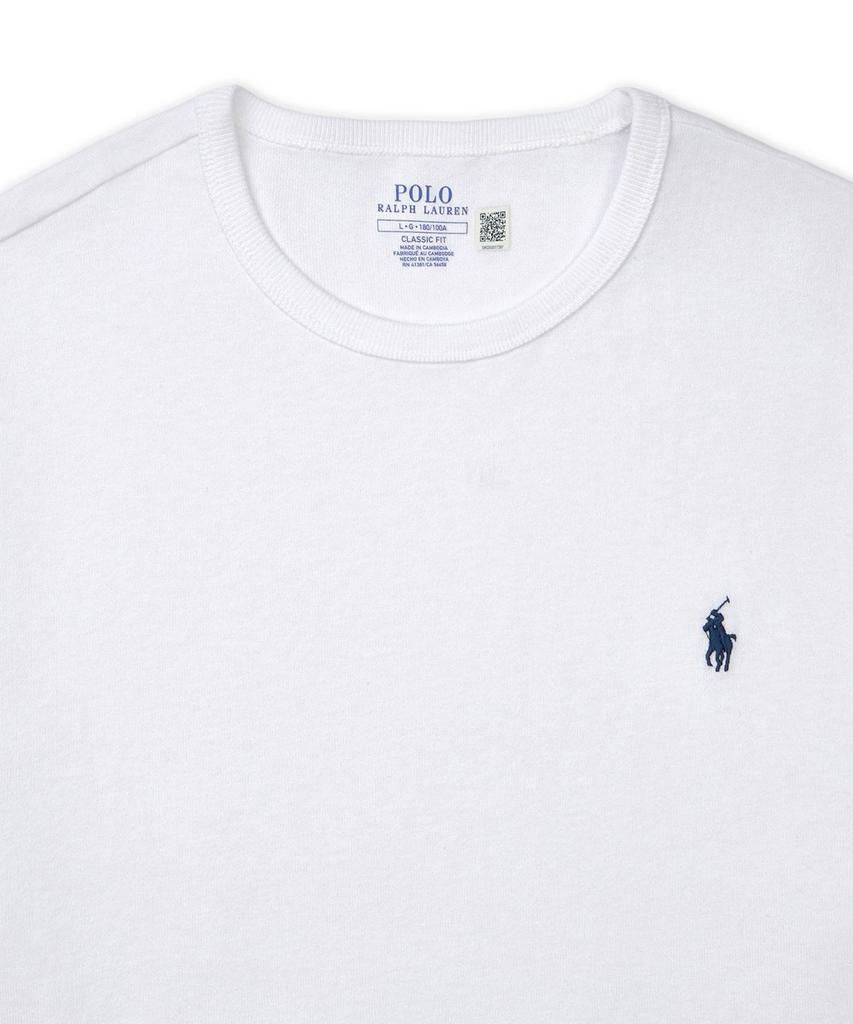 POLO RALPH LAUREN Классический крой Тяжелый джерси Футболка - Белый