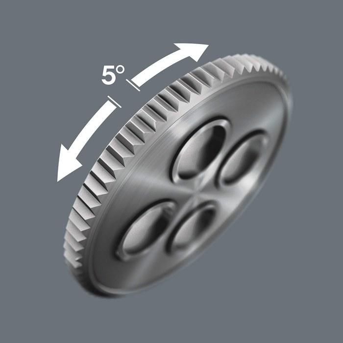 WERA Набор трещоток Zyklop 8100 SA 6, 1/4", 28 предметов