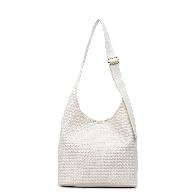 2025 Retro Solid Color Large Capacity Soft Leather Shoulder Bag