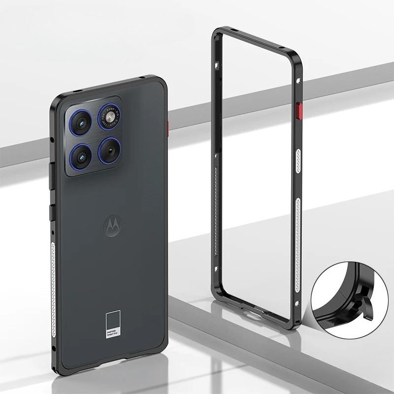 Съемный Ультратонкий Металлический Защитный Чехол Для Motorola Edge 70 60 Fusion Металлическая Рамка Ударопрочный Чехол-Бампер Для MOTO X70 Air