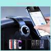 Автомобильный держатель для телефона с магнитной фиксацией и защитой от вибрации для использования на приборной панели автомобиля