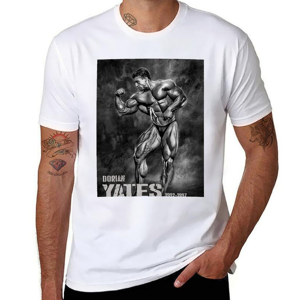 Футболка Dorian Yates Mr Olympia, кастомные милые топы с графикой, приталенные футболки для унисекс