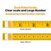 300cm Dual Scale Soft Tape Measure Tailor Measuring Tape with Positive Lock for Body Measurements & Sewing - For Tailors DIY Crafting & Sewing Tool