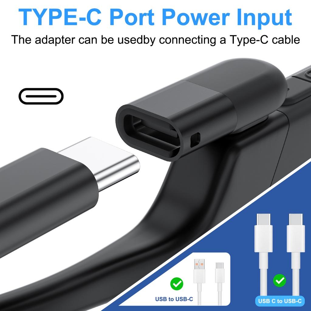 FONKEN Магнитный зарядный адаптер USB C для Aeropex AS800/OpenComm/OpenRun, зарядное устройство для наушников с костной проводимостью, конвертер