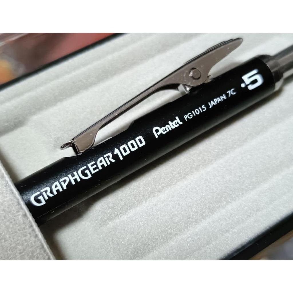 Used Pentel Graph Gear 1000 Mechanical Pencil, West Japan Limited Edition, Urushi Black