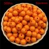 Home Party Supplies Findings DIY Crafts Handmade Material Jewelry Accessories Acrylic Loose Beads 500PCS Soild Color 4mm For Jewelry Making