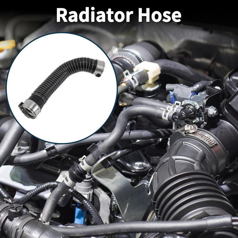 X Autohaux Radiator Hose Heater Hose for Nissan NV350 (E26) 2012- No.144633XN8A Rubber Intercooler Pipe Black 1 Pc