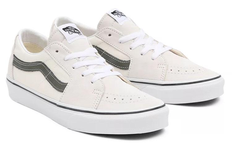 Sk8 Vans-Low 'Utility Pop - Blanc de Blanc Khaki' VN0A4UUKB36