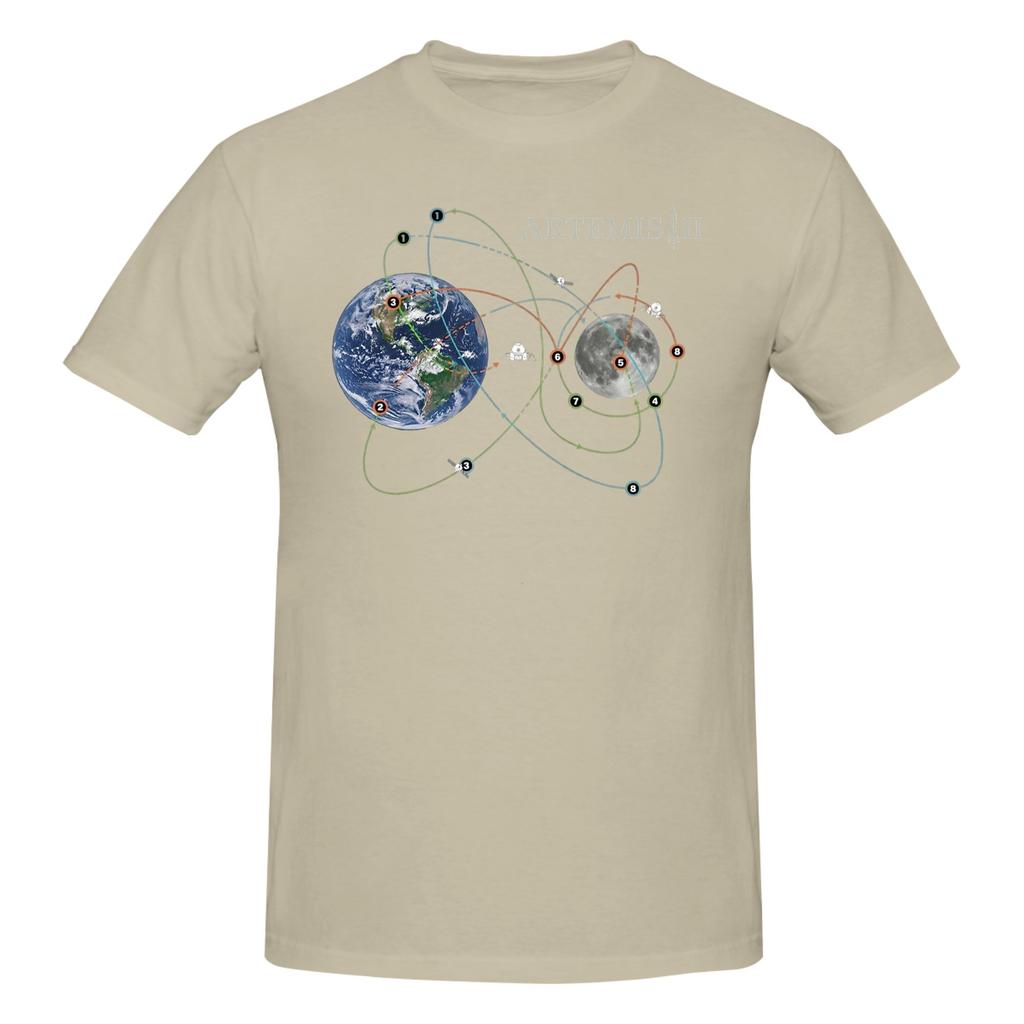 Piece Lunar Free Return Funny Graphic Cotton TShirt Moonfall Artemis Tees Tops For Unisex