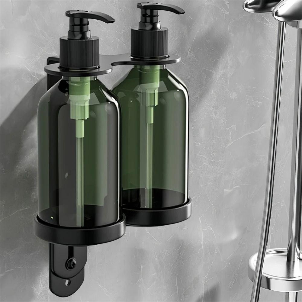 Refillable Manual Soap Dispenser Plastic Pump Bottle Shampoo Dispenser Bathroom Accessories