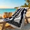 Dallas Customized Name Beach Towel Soft Durable Quick-Dry Portable for SwimmingBeachCamping Travel Beach AccessoriesGym