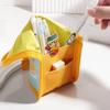 Foldable Pen Case Zippered Pen Pouch Folding Pencil Storage Bag Desk Pen Holder Handle Pen Bag Gift for Student