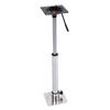 Boat Seat Pedestal Adjustable 21.65in to 29.53in Riser Base Stainless Steel Removable Boat Post Base Kit