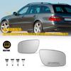 Зеркальное стекло с подогревом, замена, правая/левая сторона для 2007-2009 Mercedes-Benz E320 2 шт.