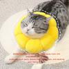 1pc - Flower shaped cat neck protection collar, soft anti licking and anti scratch headgear, cat supplies