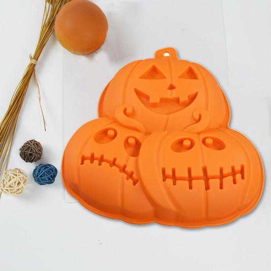 Форма для выпечки на Хэллоуин, тыква, паук, сова, форма черепа, антипригарное мытье в посудомоечной машине, шоколадные конфеты, желе для торта