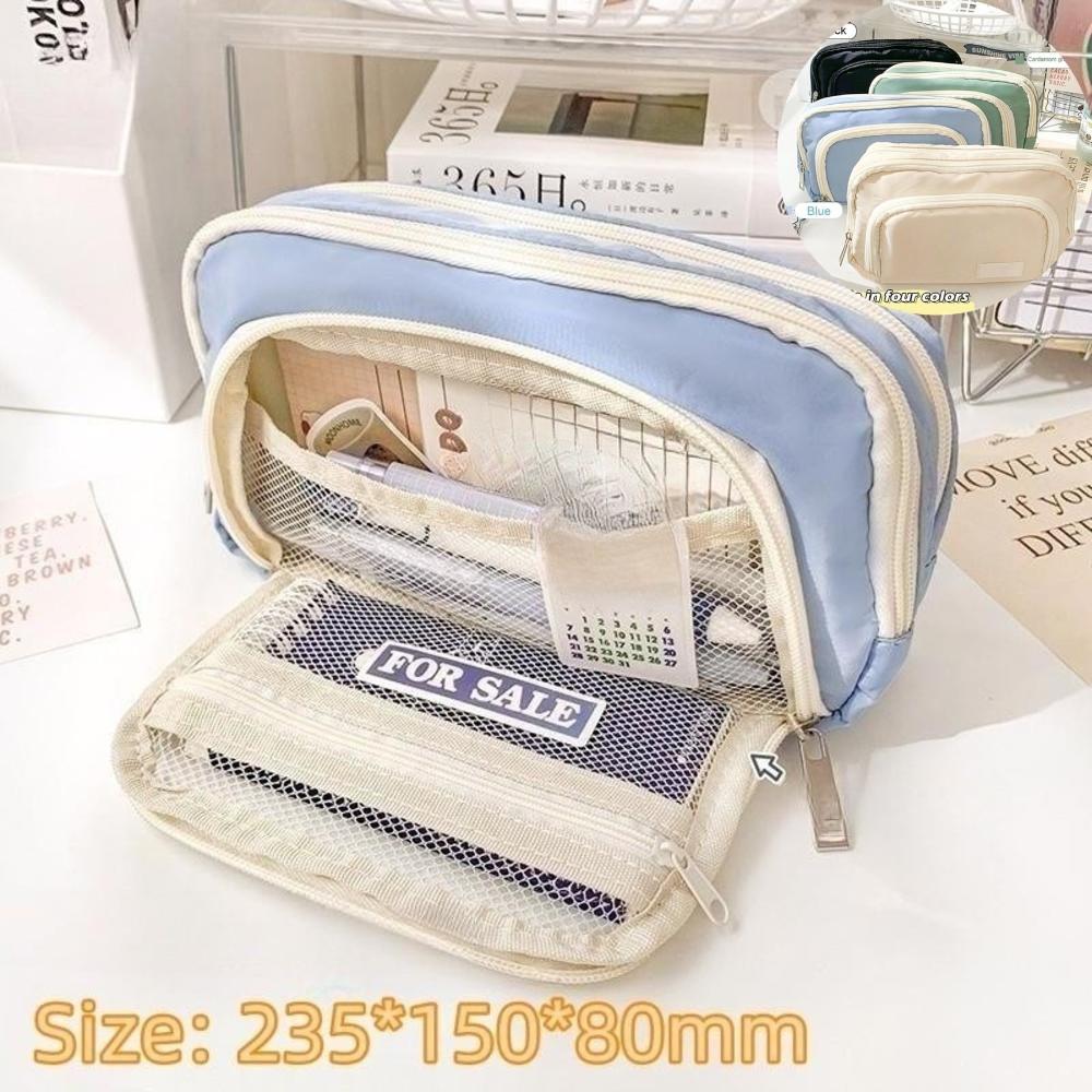 Большая вместимость 5 слоев пеналов Kawaii Pencil Pouch Симпатичный держатель для ручек Box для студентов Back To School Канцелярские принадлежности