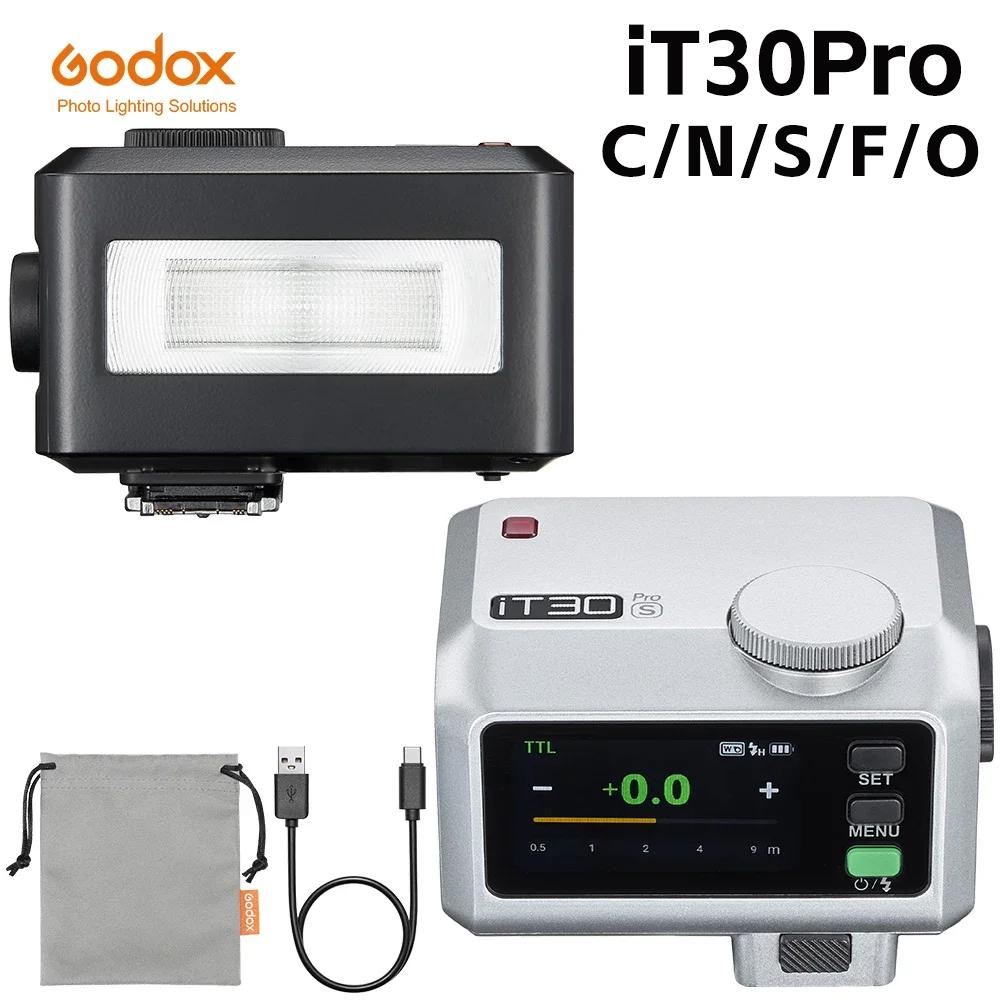 IT30Pro C/N/S/F/O iFlash Вспышка накамерная Speedlite HSS TTL 2.4G Беспроводная карманная вспышка для Canon Nikon Sony Fuji Olympus
