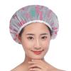 1~4PCS Shower Waterproof Printed Lace High-grade Thickened Bathroom Accessories Bath Hat Frosted Oil Fume Proof