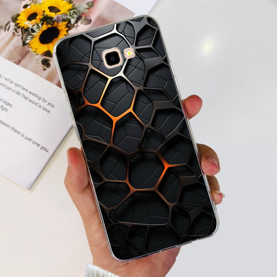 Для Samsung J4 Plus Чехол J415 SM-J415F Силиконовый Чехол Популярный Цветок Прозрачный ТПУ Мягкий Бампер Для Samsung Galaxy J4 2018 J4+ Чехлы