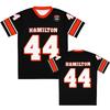 Футболка с коротким рукавом и круглым вырезом, повседневная унисекс одежда, футболка с номером 44 Хэмилтона