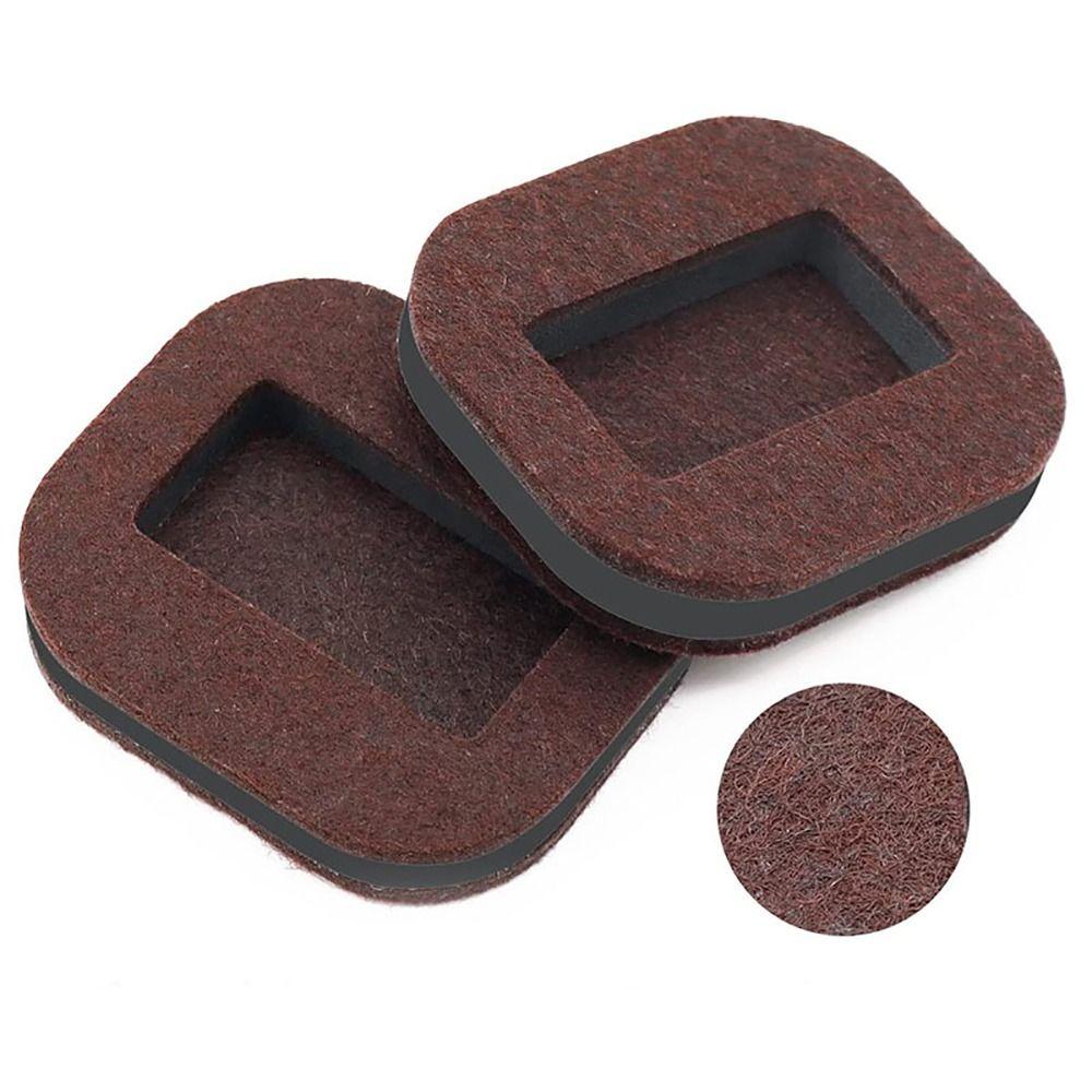 Reduce Noise Chair Caster Pads Anti-Sliding Couch Floor Protector Furniture Wheel Stoppers