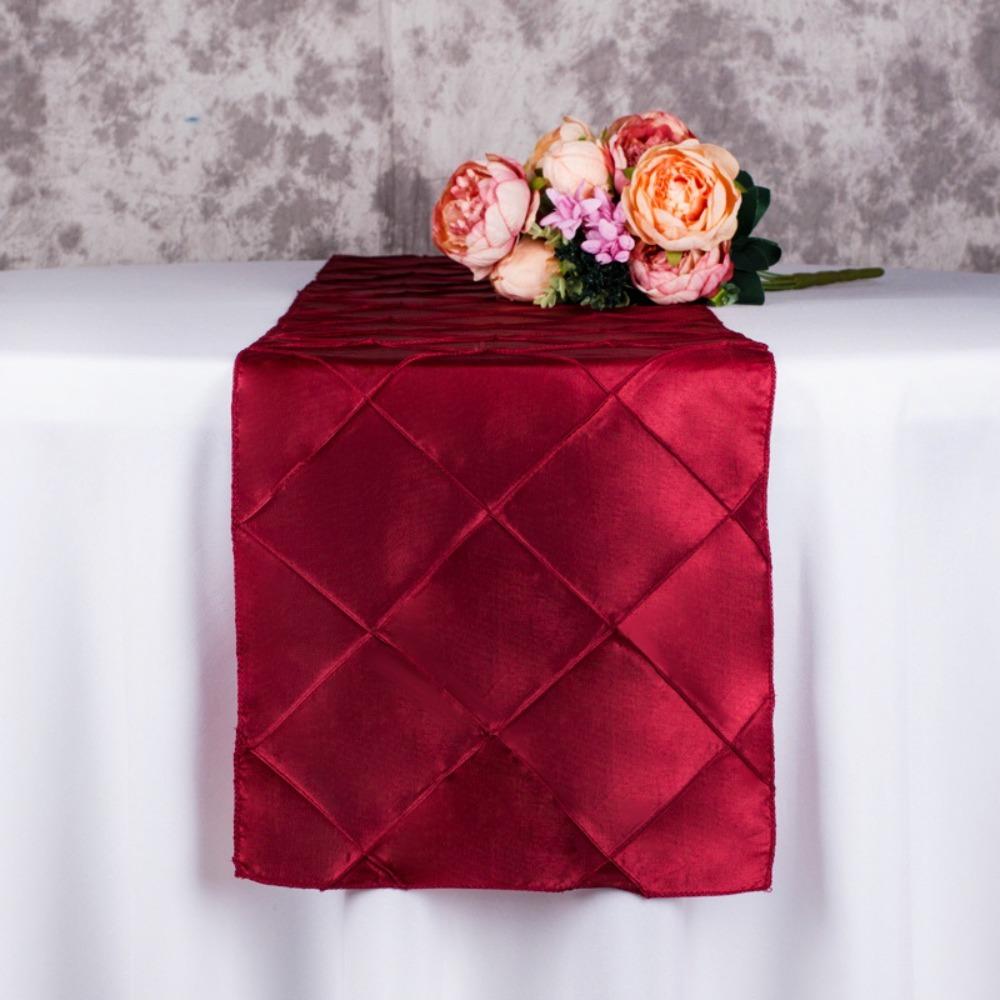 Elegant Taffeta Table Runner Minimalist Decorative Tablecloth Modern Table Flag  Hotel Banquet