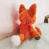Plush Fox Raccoon Toy Animal Stuffed Doll Cartoon Bedroom Decoration Gift Kids