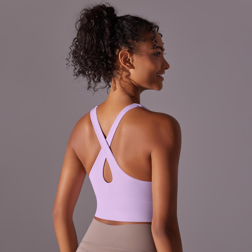 Nessaj Бесшовный дышащий спортивный жилет женский бюстгальтер для йоги красота спины тренажерный зал фитнес пуш-ап нижнее белье