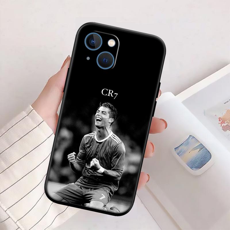 C-cr7 New High-End Shell Phone Case for iPhone 16 15 14 13 12 Pro Max Plus Mini