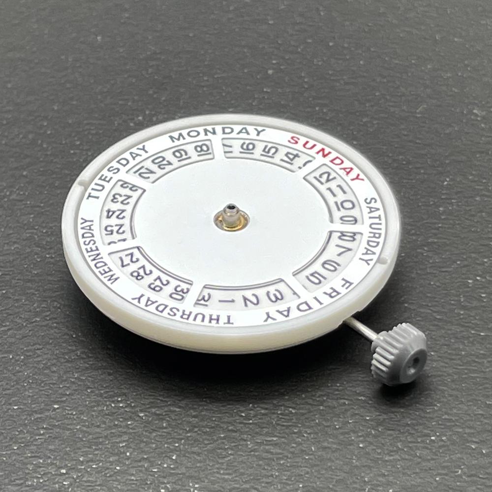 Genuine Miyota 8285 Automatic Mechanical Movement Mod Day-Date Watch Mechanism with Week At 12:00/Date At 3:00 O'clock 21 Jewels