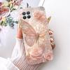 Clear For Oppo F17 Pro Case CPH2119 Cute Cat Fashion Butterfly Funny Painted Bumper Cover For Oppo F17 Pro Casing