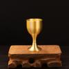 Резной кубок Не выцветающий латунный кубок Элегантное украшение Поделки Коктейль