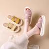 Summer One-word Slippers Women Wear New Platform Women's Sandals with Skirts, Beach Cool Slippers