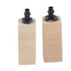 2 шт. Набор Цельсия Натуральное Дерево   Пузырьковый Камень Диффузор для Аквариума Рыб  (S)