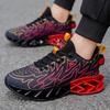Мужские повседневные дышащие туфли на плоской подошве, с толстой подошвой и амортизацией, спортивная обувь для ходьбы, противоскользящая и износостойкая обувь для хайкинга