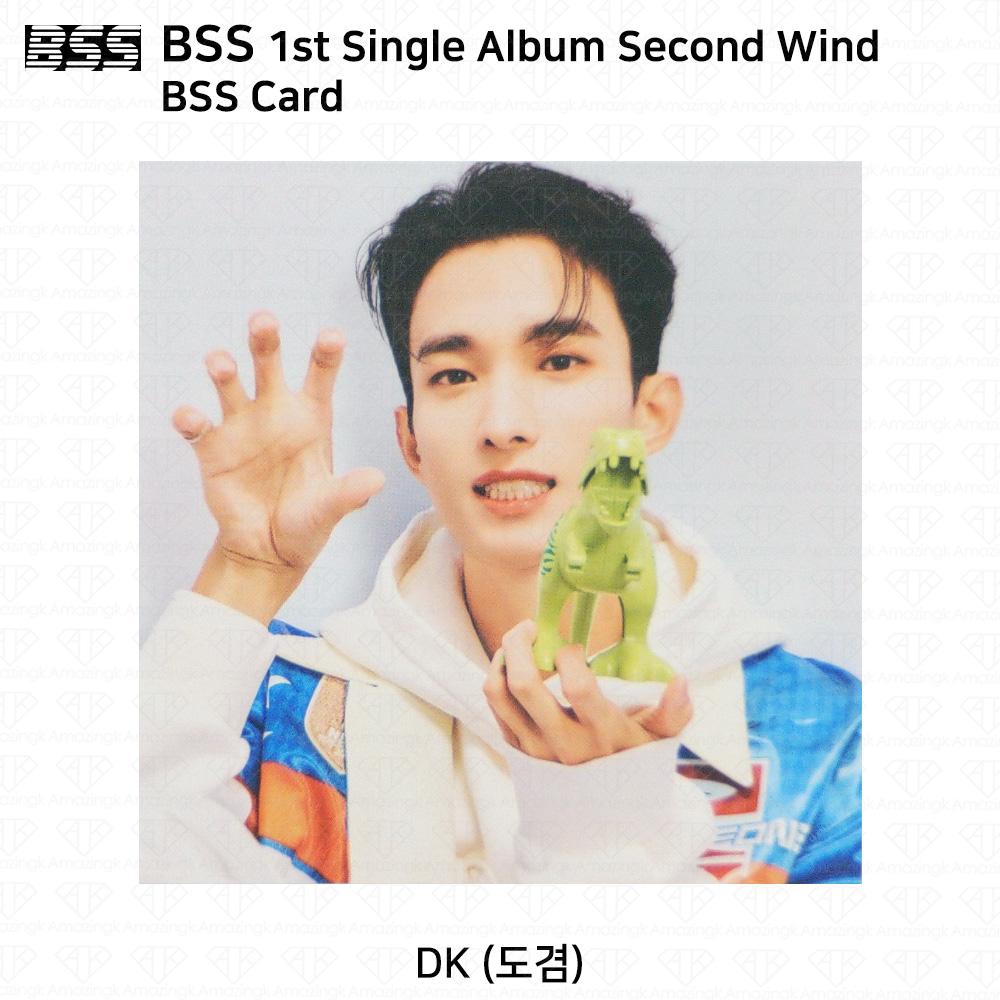 BSS of SEVENTEEN 1st Single Second Wind Фотокарта Трекер привычек BSS Card KPOP