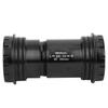BB30 Alloy Bike Integrated Thrd Screw In Locking Bring Bottom Bracket Crankset   Accessory(Black )