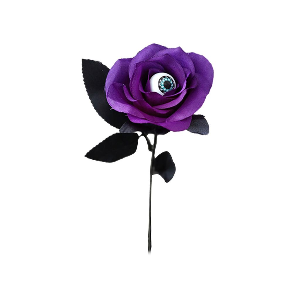 Feltree Хэллоуин Украшения 10 штук Искусственная роза с глазными яблоками