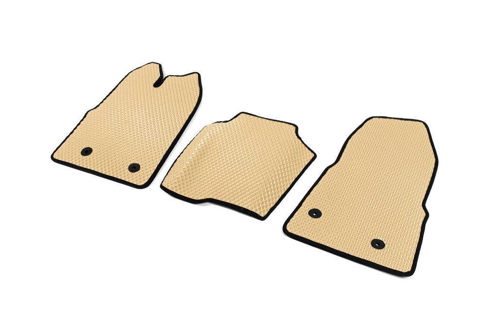 Коврики EVA 2019-2025 (Бежевый) для Ford Transit 2014- гг