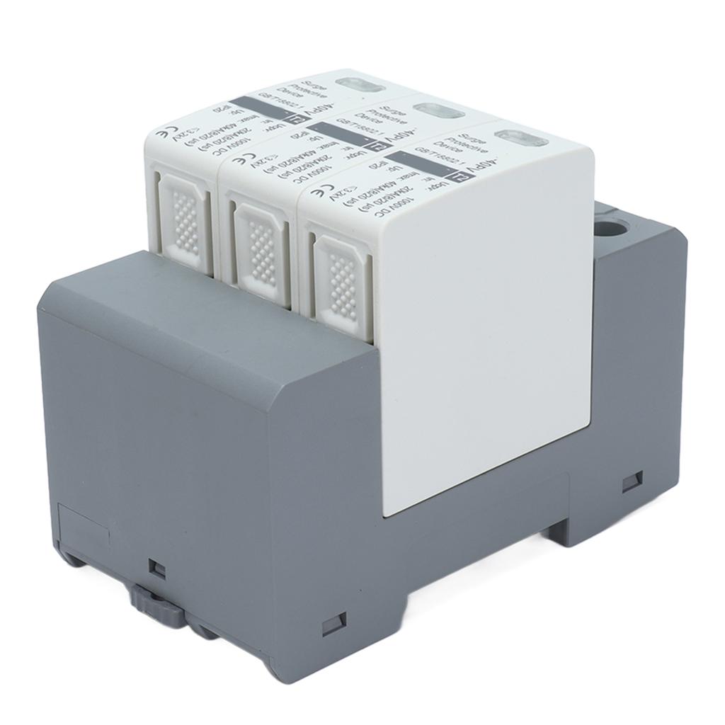 Устройство защиты от перенапряжения 3P низковольтные разрядники для системы постоянного тока 20‑40KA 1000VDC