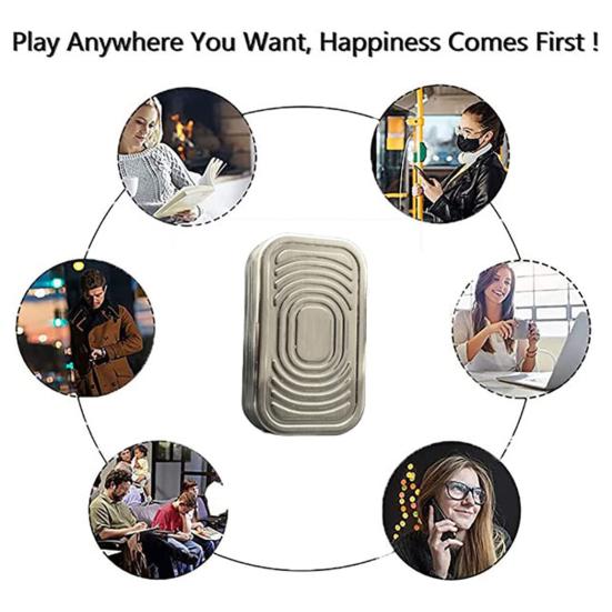 Многоцелевой компактный размер Прочный металлический слайдер широкого применения Сенсорная игрушка в подарок