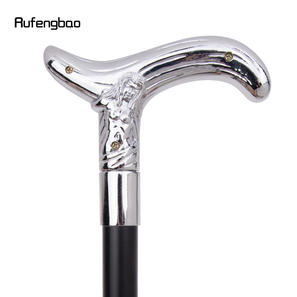 Белая роскошная красивая кривая линия косплей трость модная декоративная трость джентльмен элегантная трость набалдашник посох 93 см